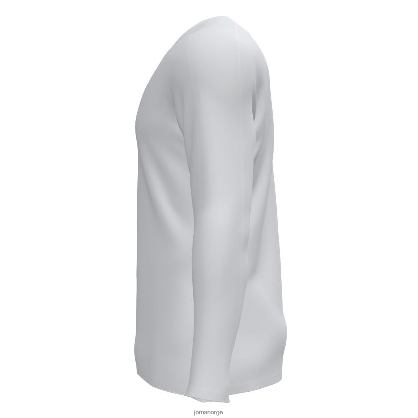 nei Joma langermet skjorte akademi iii hvit FBD0T01454 menn