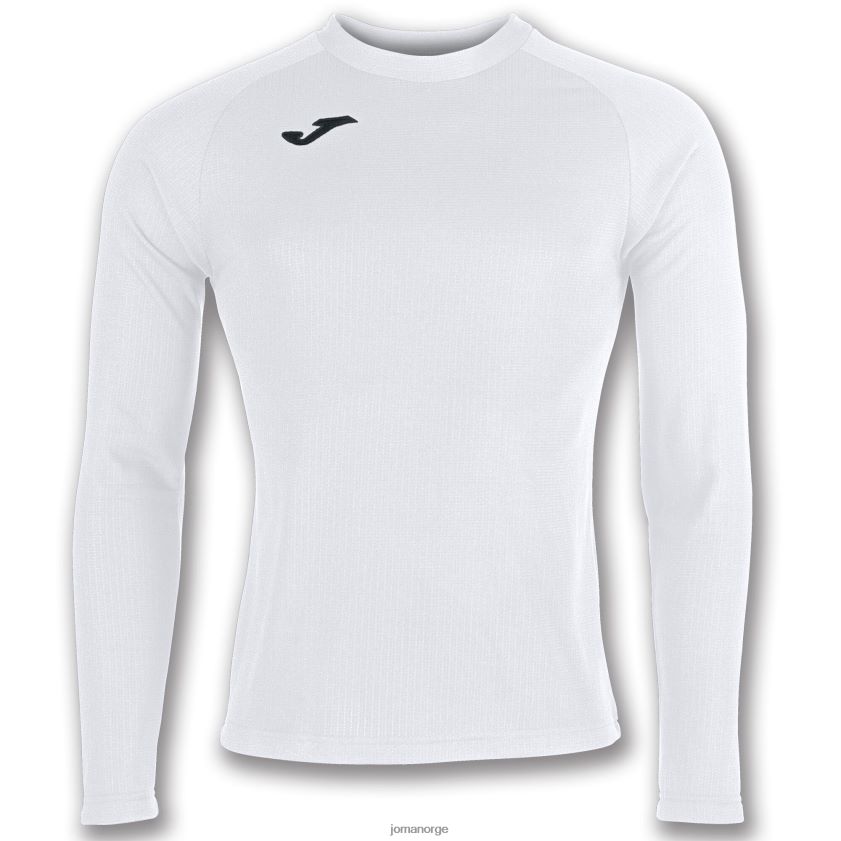 nei Joma langermet skjorte brama hvit FBD0T04721 menn