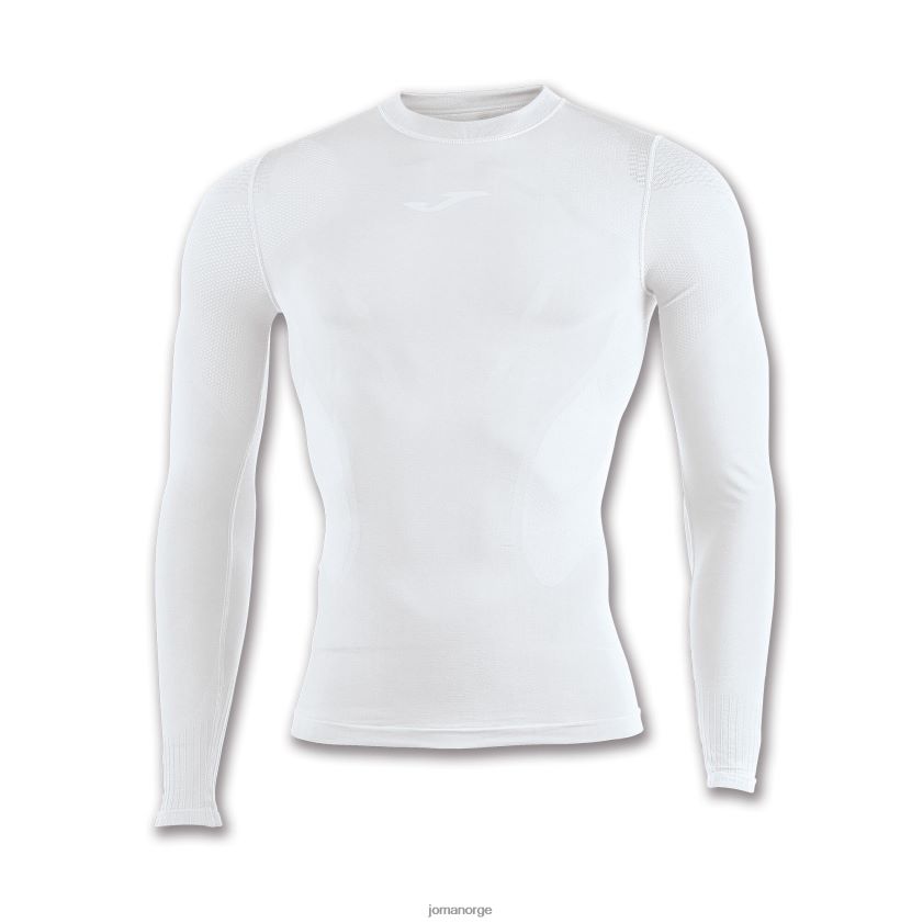 nei Joma langermet skjorte brama hvit FBD0T0849 menn