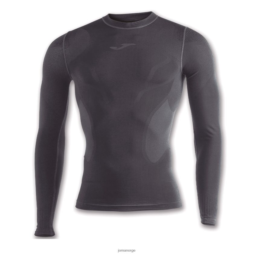nei Joma langermet skjorte brama svart FBD0T0189 menn