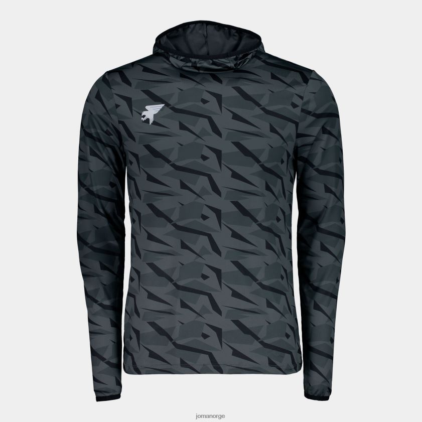 nei Joma langermet skjorte explorer mørkegrå FBD0T0594 menn
