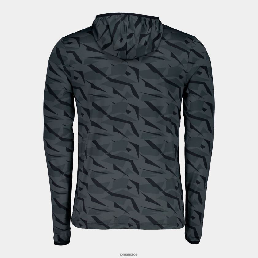 nei Joma langermet skjorte explorer mørkegrå FBD0T0594 menn