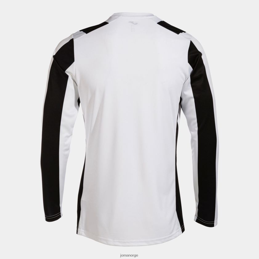 nei Joma langermet skjorte inter classic hvit svart FBD0T0441 menn