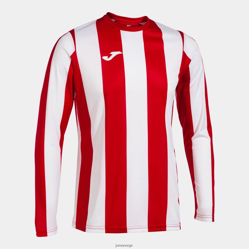 nei Joma langermet skjorte inter classic rød Hvit FBD0T0605 menn