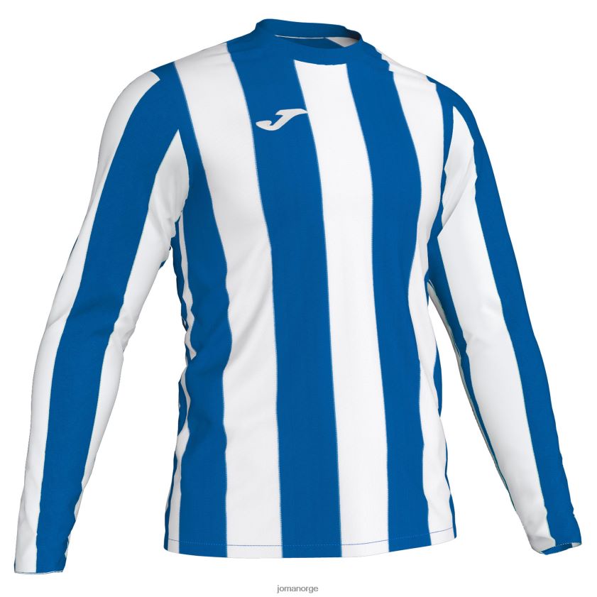 nei Joma langermet skjorte inter kongeblå hvit FBD0T03215 menn