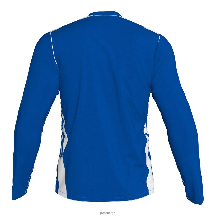 nei Joma langermet skjorte inter kongeblå hvit FBD0T03215 menn