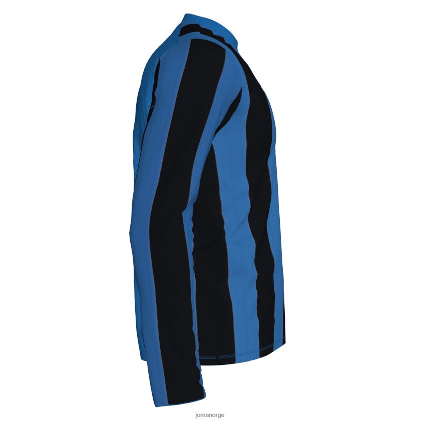 nei Joma langermet skjorte inter kongeblå svart FBD0T01463 menn