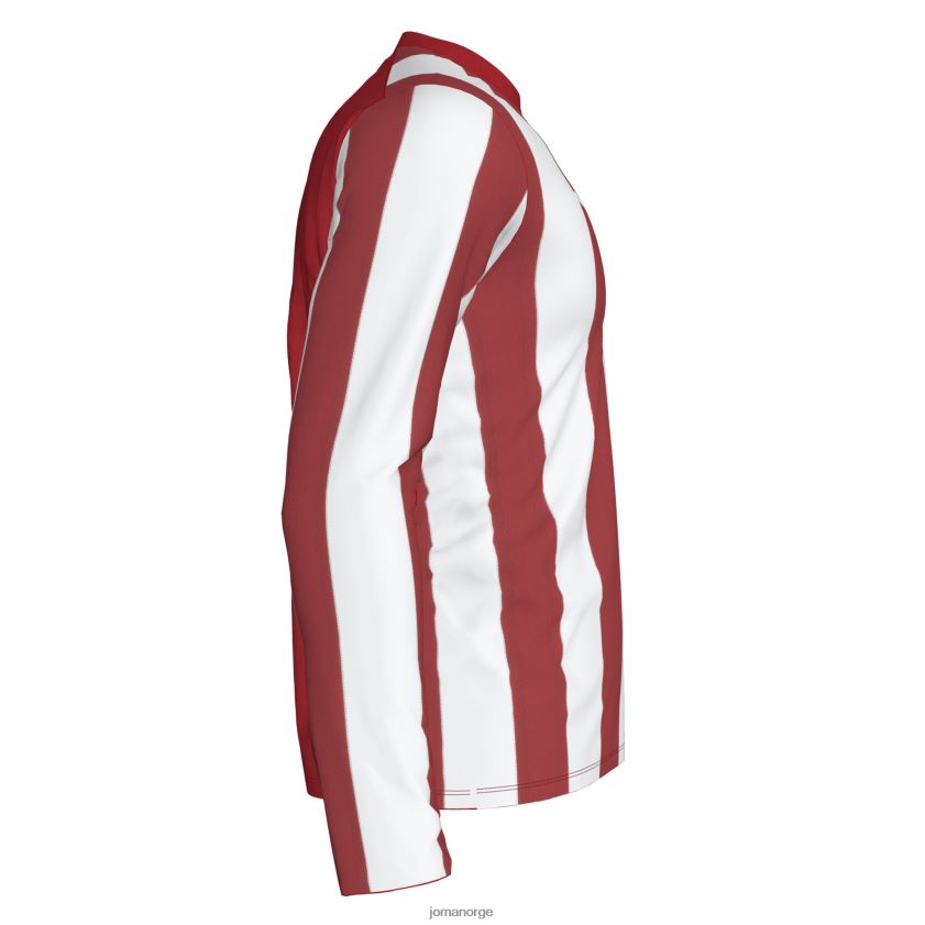 nei Joma langermet skjorte inter rød Hvit FBD0T02986 menn