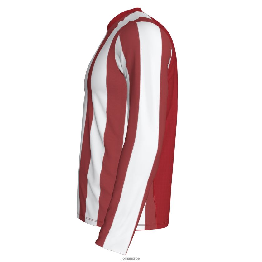 nei Joma langermet skjorte inter rød Hvit FBD0T02986 menn