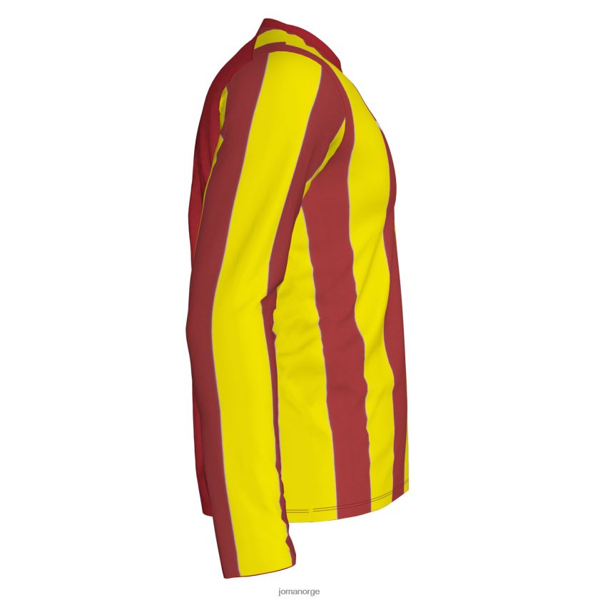 nei Joma langermet skjorte inter rød gul FBD0T03479 menn