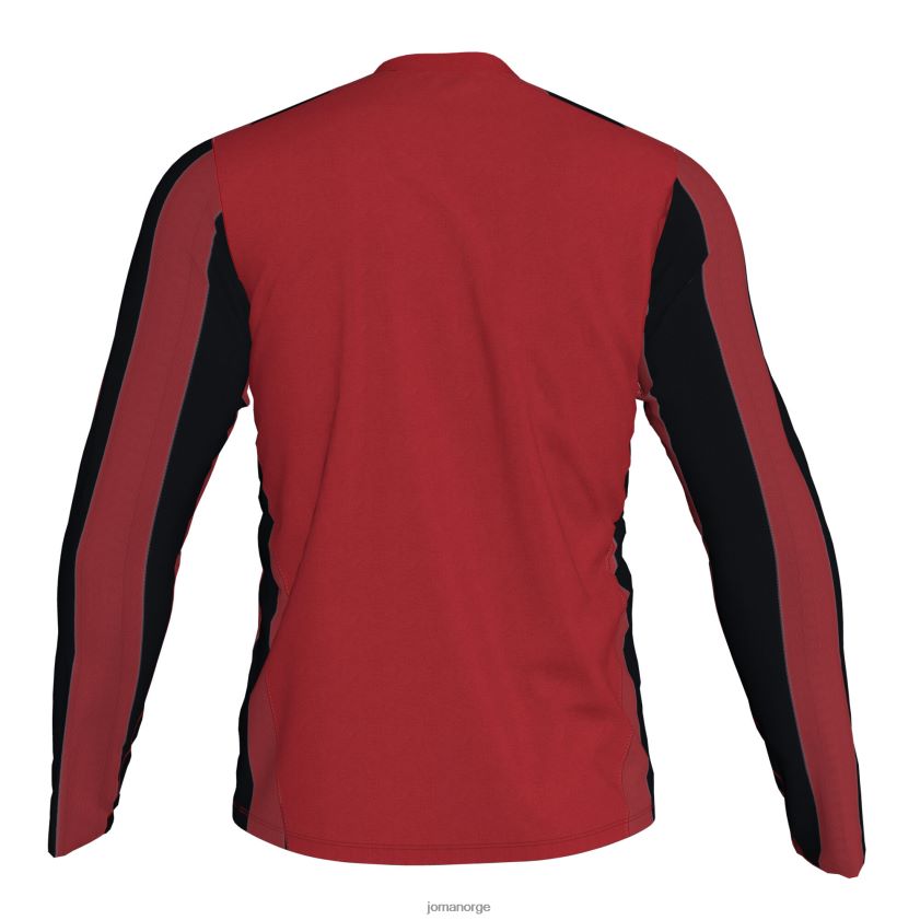nei Joma langermet skjorte inter rød svart FBD0T0530 menn