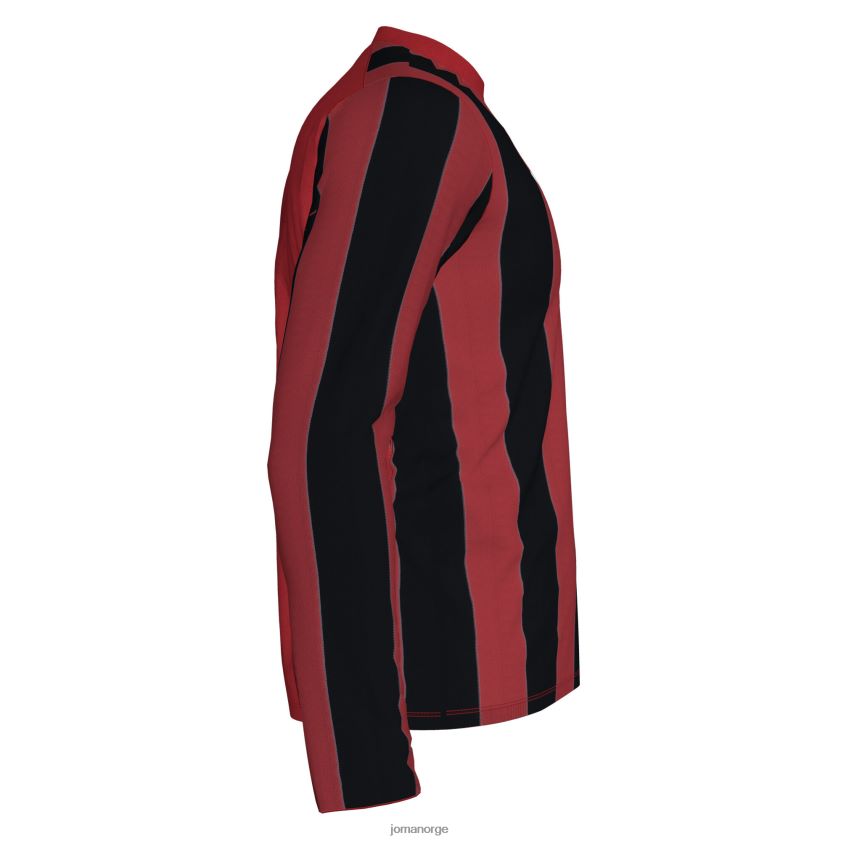 nei Joma langermet skjorte inter rød svart FBD0T0530 menn