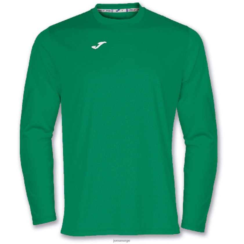 nei Joma langermet skjorte kombi grønn FBD0T0805 menn