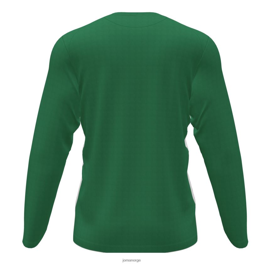 nei Joma langermet skjorte pisa ii grønn hvit FBD0T04276 menn