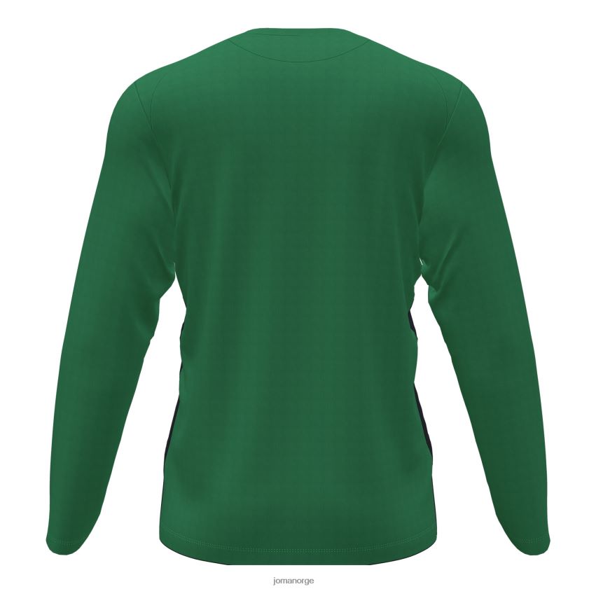 nei Joma langermet skjorte pisa ii grønn svart FBD0T01485 menn