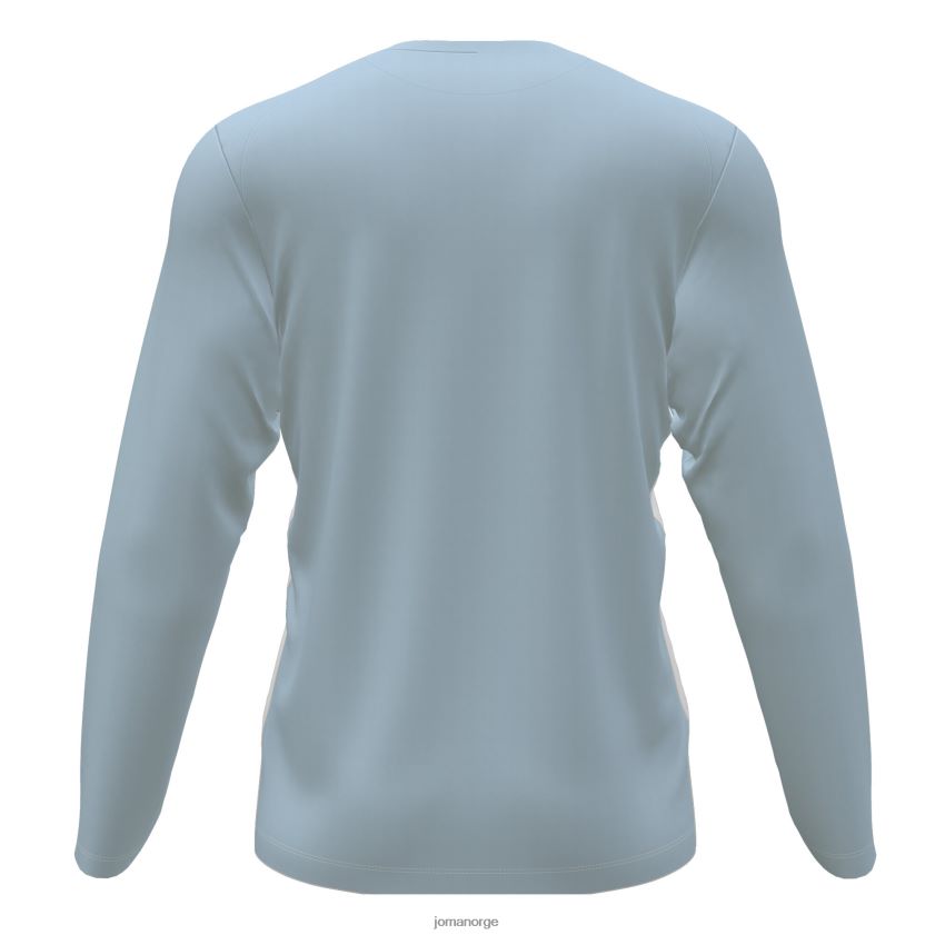 nei Joma langermet skjorte pisa ii himmelblå hvit FBD0T01226 menn