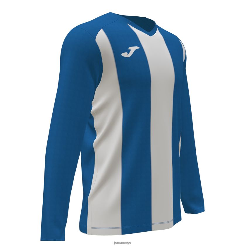 nei Joma langermet skjorte pisa ii kongeblå hvit FBD0T04567 menn