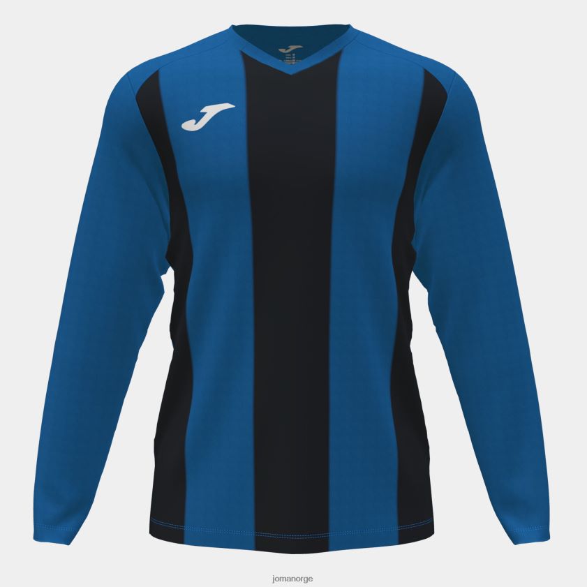 nei Joma langermet skjorte pisa ii kongeblå svart FBD0T03562 menn