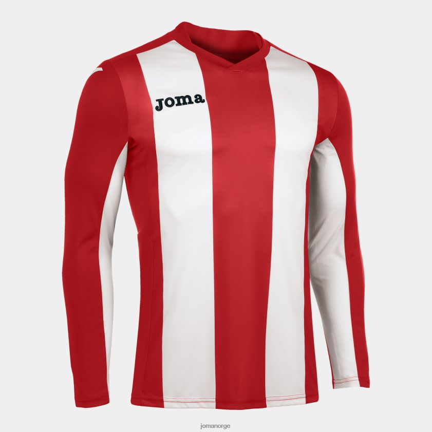 nei Joma langermet skjorte pisa rød Hvit FBD0T0962 menn