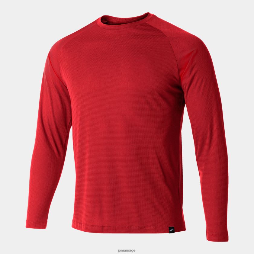 nei Joma langermet skjorte r-kombi rød FBD0T04670 menn