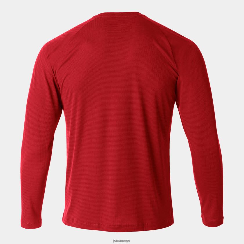 nei Joma langermet skjorte r-kombi rød FBD0T04670 menn