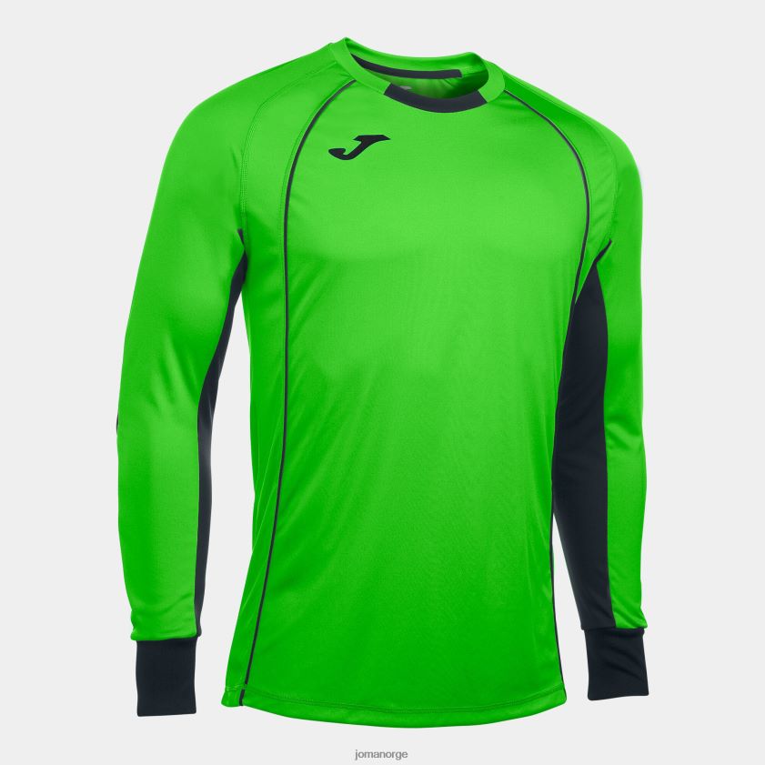 nei Joma langermet skjortebeskyttelse fluorescerende grønn FBD0T0507 menn