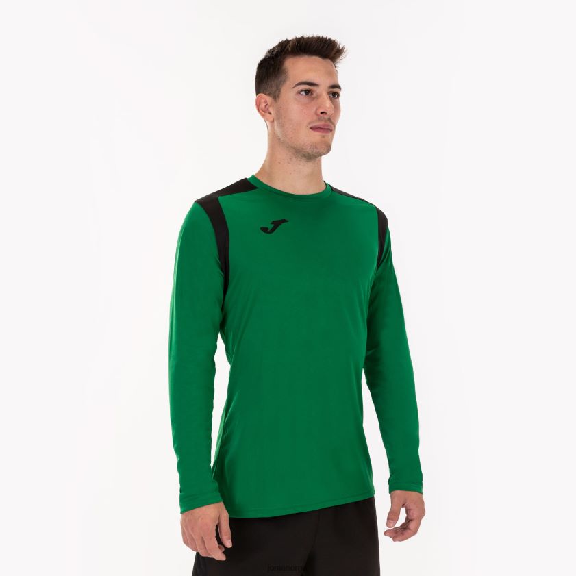 nei Joma mesterskap i langermet skjorte v grønn svart FBD0T04142 menn