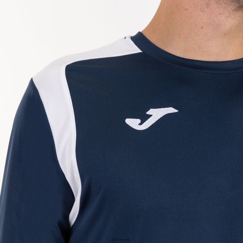 nei Joma mesterskap i langermet skjorte v marineblå hvit FBD0T03243 menn