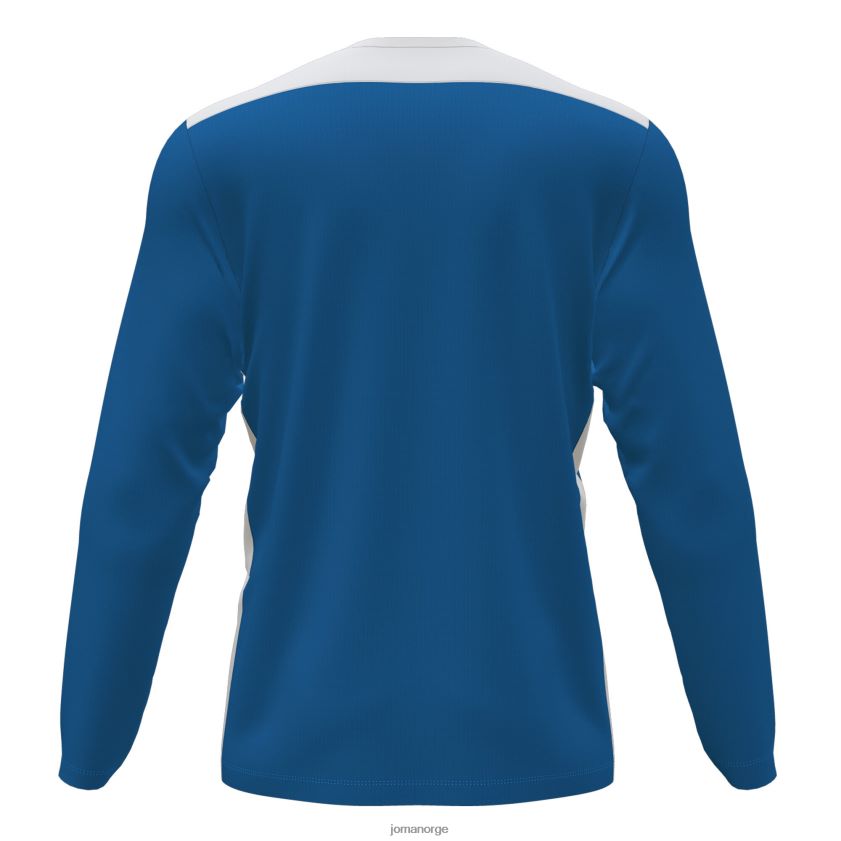 nei Joma mesterskap i langermet skjorte vi kongeblå hvit FBD0T04569 menn