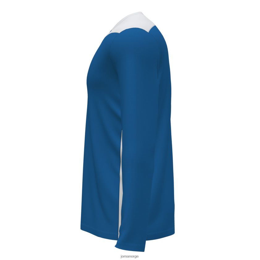 nei Joma mesterskap i langermet skjorte vi kongeblå hvit FBD0T04569 menn