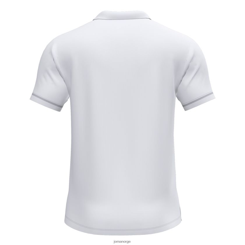 nei Joma polo skjorte kortermet mesterskap vi hvit grå FBD0T04249 menn