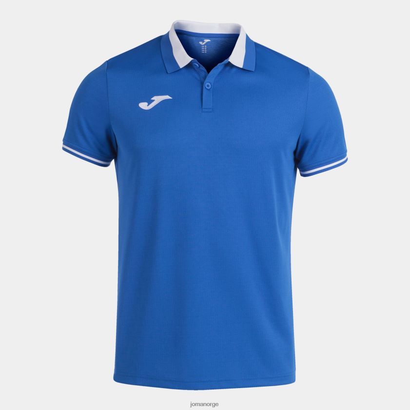 nei Joma polo skjorte kortermet mesterskap vi kongeblå hvit FBD0T01339 menn