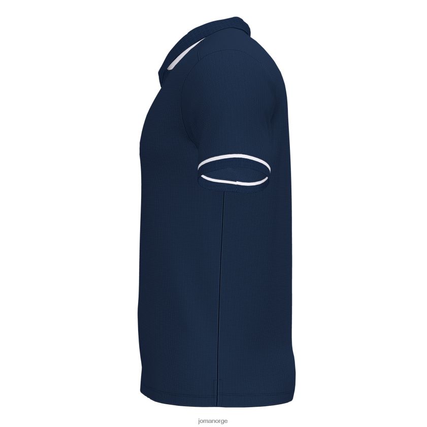 nei Joma polo skjorte kortermet mesterskap vi marineblå hvit FBD0T0733 menn