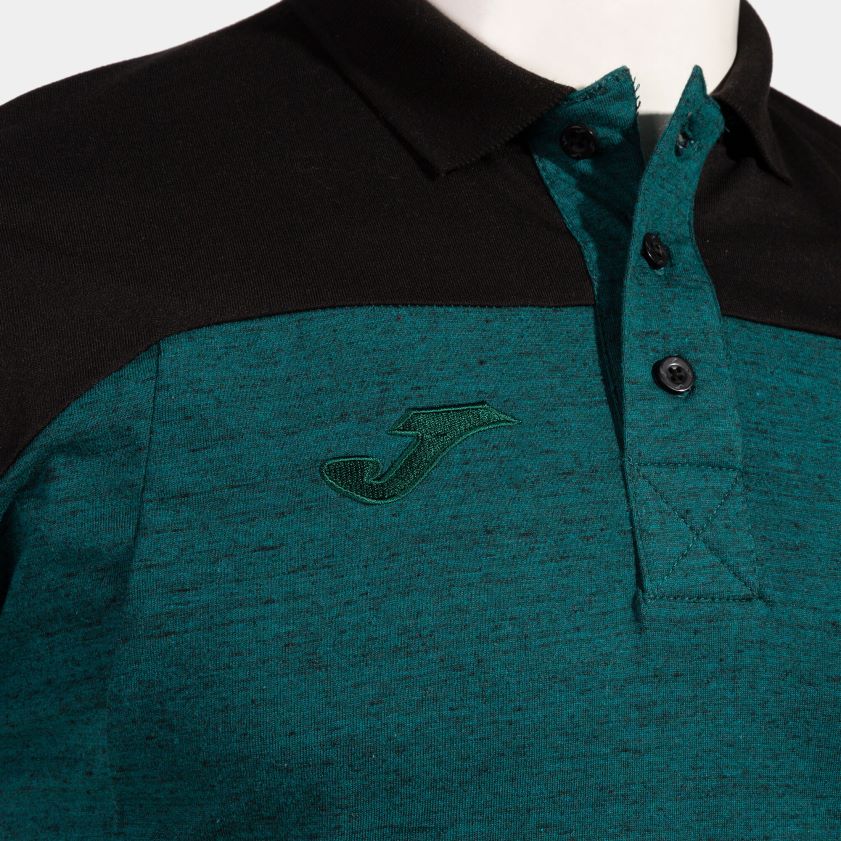 nei Joma polo skjorte kortermet vinner ii grønn svart FBD0T03217 menn