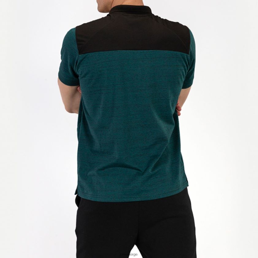 nei Joma polo skjorte kortermet vinner ii grønn svart FBD0T03217 menn