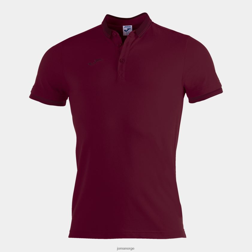 nei Joma poloskjorte kortermet bali ii burgunder FBD0T0991 menn
