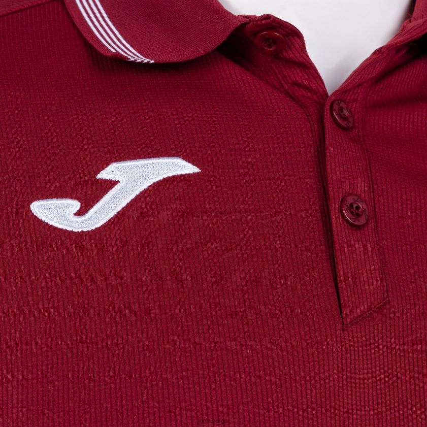 nei Joma poloskjorte kortermet campus iii burgunder FBD0T02884 menn