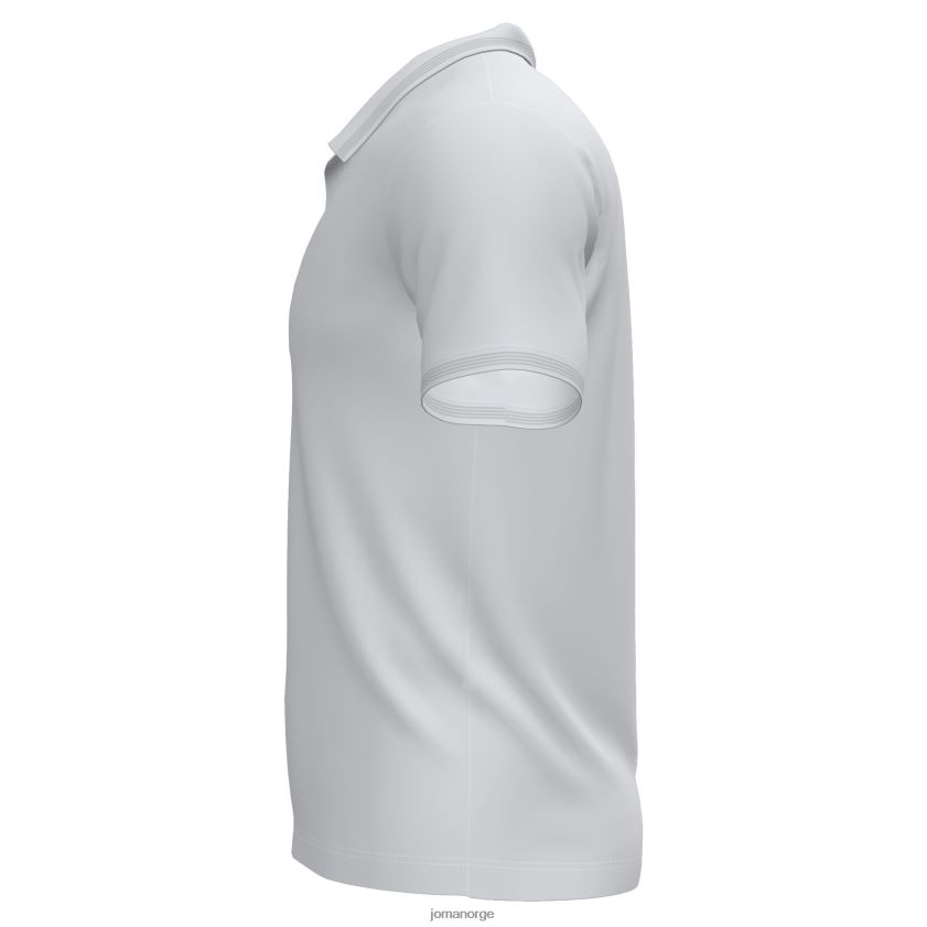 nei Joma poloskjorte kortermet campus iii hvit FBD0T01216 menn