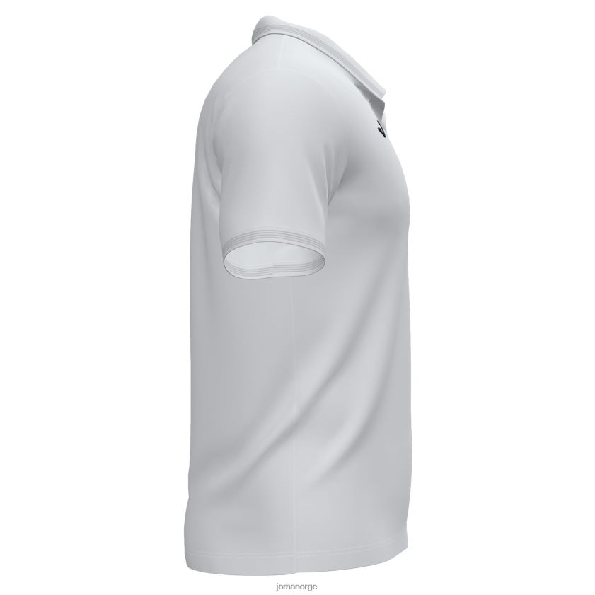 nei Joma poloskjorte kortermet campus iii hvit FBD0T01216 menn