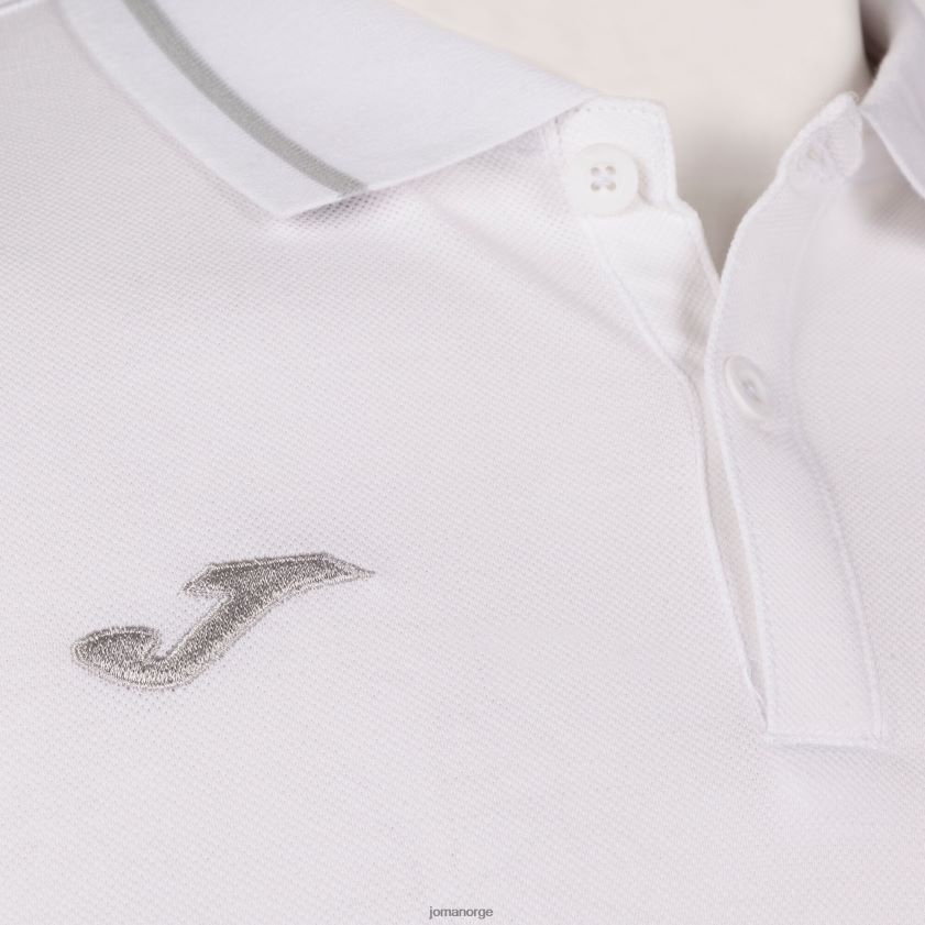 nei Joma poloskjorte kortermet confort ii hvit FBD0T04549 menn