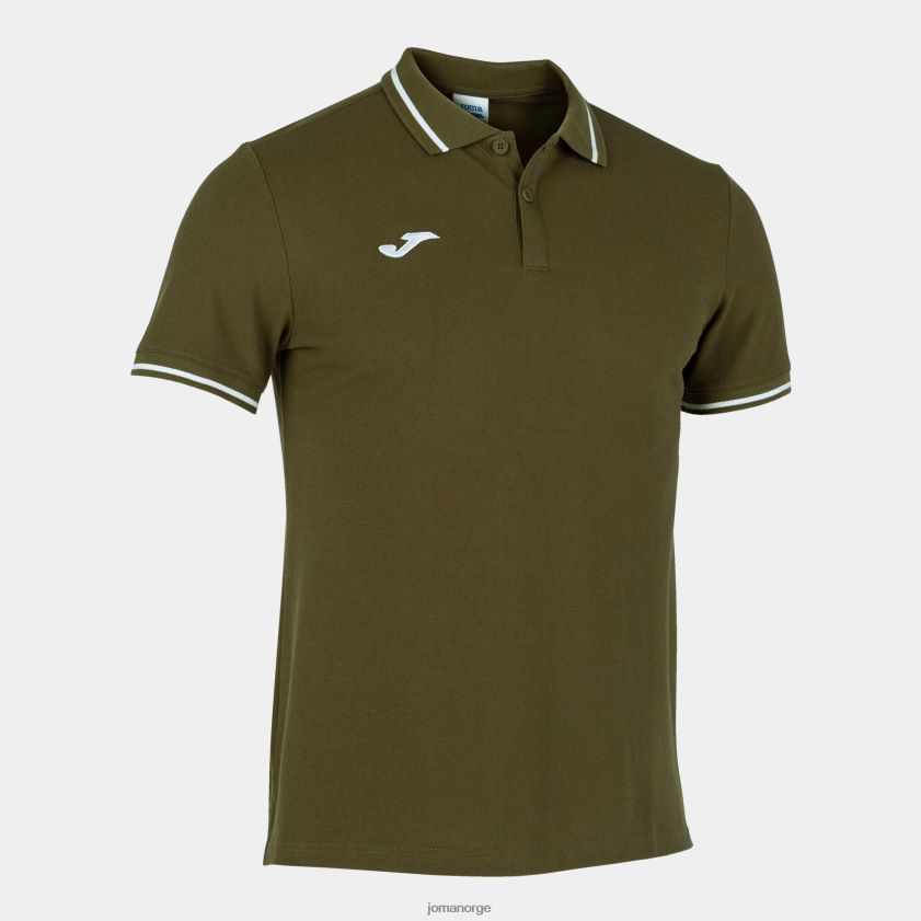 nei Joma poloskjorte kortermet confort ii kaki FBD0T03311 menn