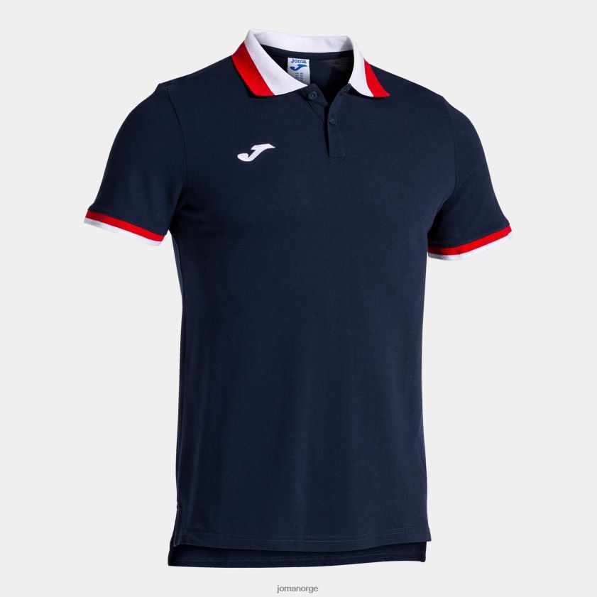 nei Joma poloskjorte kortermet confort ii marineblå FBD0T04262 menn