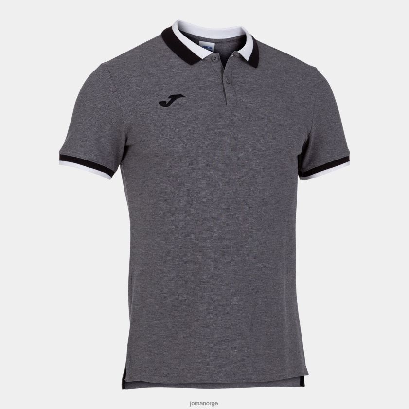 nei Joma poloskjorte kortermet confort ii melert grå FBD0T03102 menn