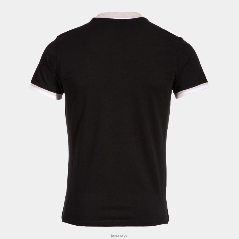nei Joma poloskjorte kortermet confort ii svart FBD0T01337 menn