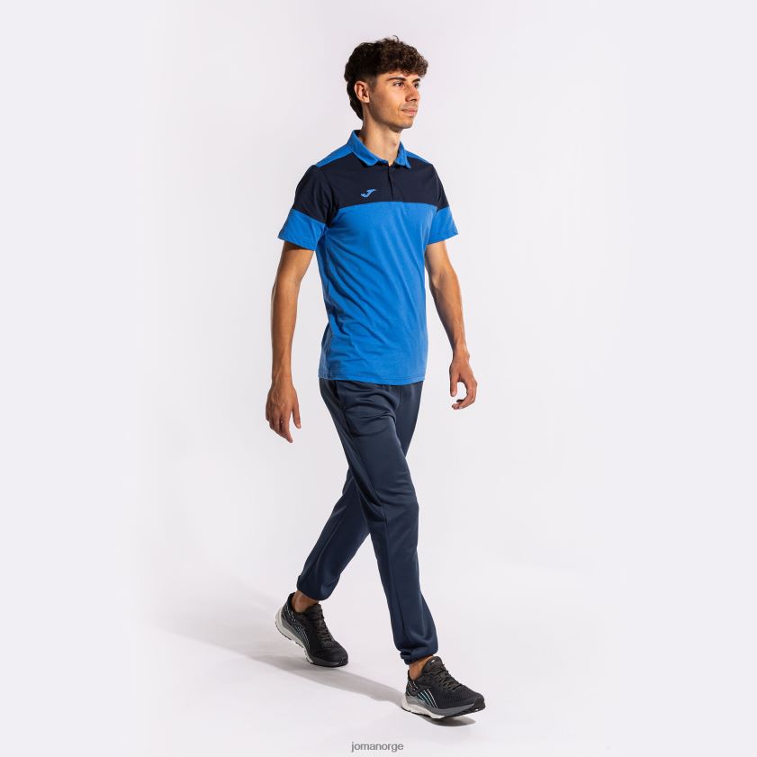 nei Joma poloskjorte kortermet crew v kongeblå marineblå FBD0T0178 menn