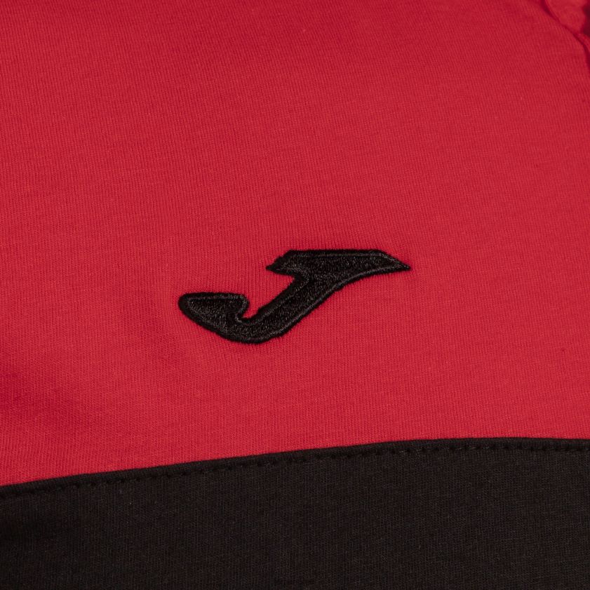 nei Joma poloskjorte kortermet crew v svart, rød FBD0T03208 menn