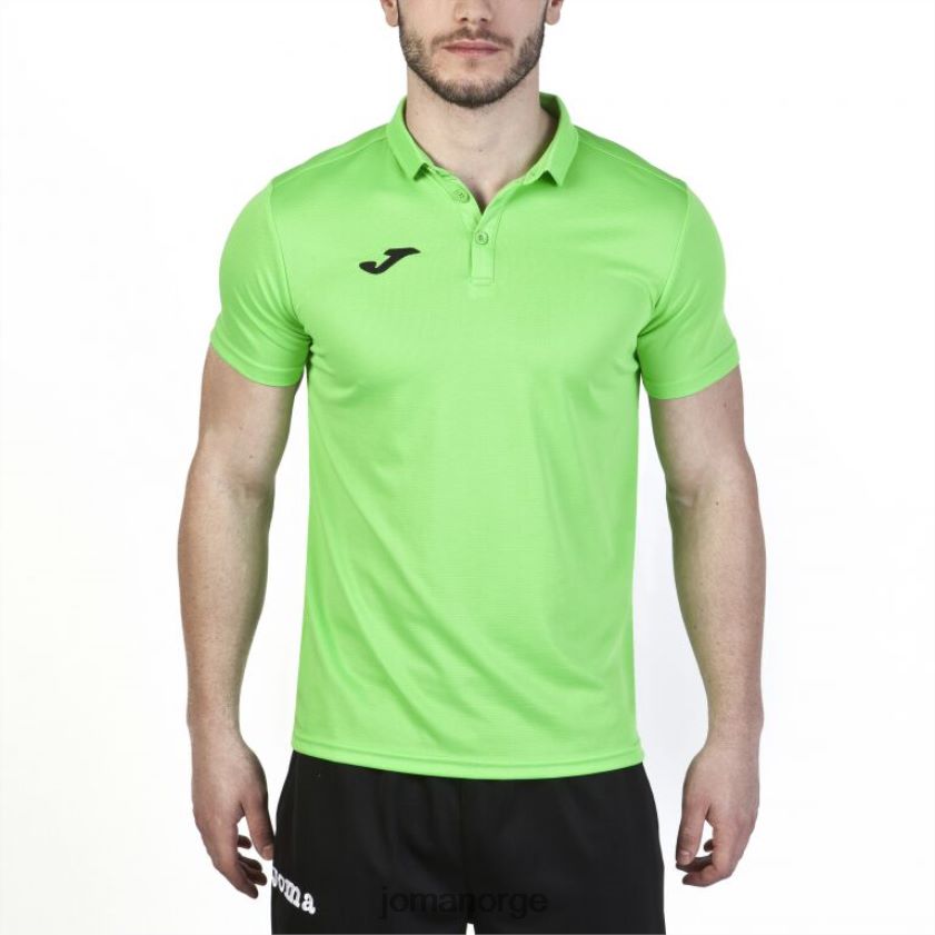 nei Joma poloskjorte kortermet hobby fluorescerende grønn FBD0T03528 menn