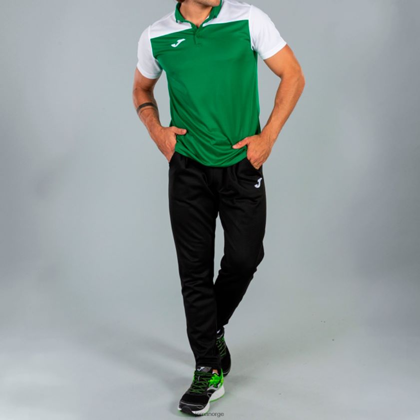 nei Joma poloskjorte kortermet hobby ii grønn hvit FBD0T04629 menn