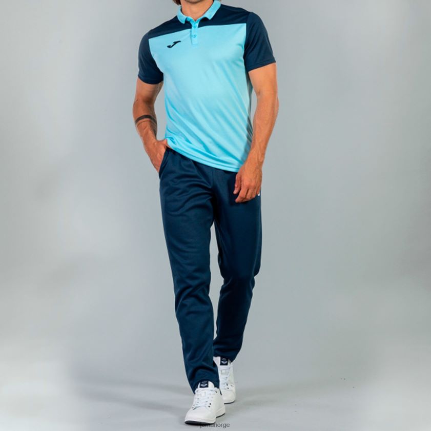 nei Joma poloskjorte kortermet hobby ii himmelblå marineblå FBD0T01283 menn