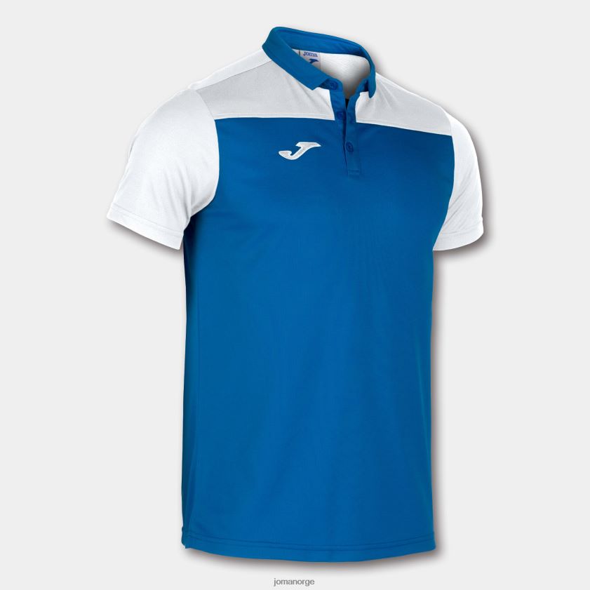 nei Joma poloskjorte kortermet hobby ii kongeblå hvit FBD0T0568 menn
